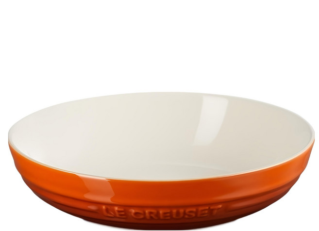 LE CREUSET 瓷器深圓盤 20cm, 火紅辣椒, 1個