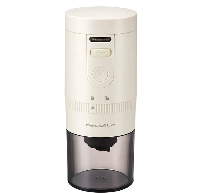 recolte 麗克特 Cordless Coffee Grinder 磨豆機 USB充電式, RCM-3