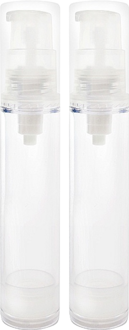 台灣 COSMOS AS 乳液真空瓶 10ml, 透明色, 2個