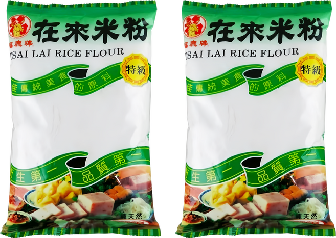 福鹿牌 在來米粉, 600g, 2包