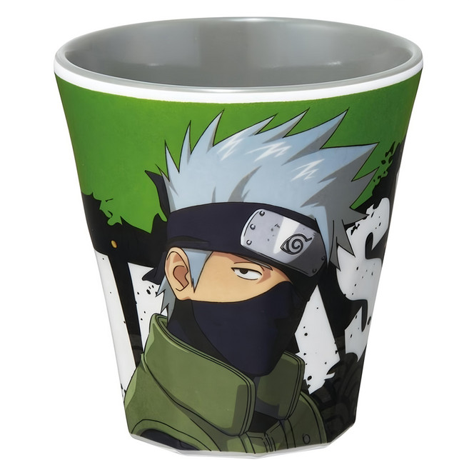Skater 美耐皿杯 270ml, 火影忍者 旗木卡卡西 綠色, 1個