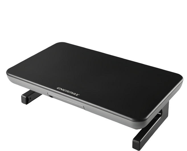 ENERMAX 安耐美 TANKSTAND Lite EMS002 黑色 桌面收納增高螢幕架