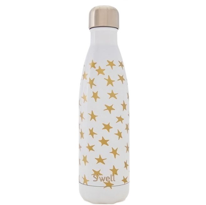 S'well 時尚保溫瓶 Love-Star Crossed 17oz, 1個, 500ml, 白色