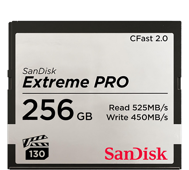 SanDisk 晟碟 公司貨 Extreme PRO CFast 2.0 記憶卡, 256GB, 1個