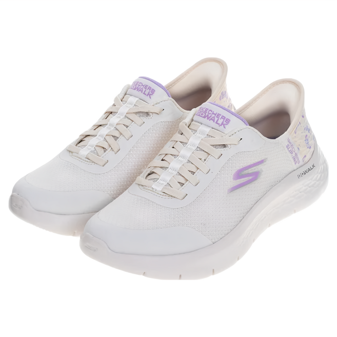 SKECHERS 女 瞬穿系列 GO WALK FLEX 寬楦 運動健走鞋