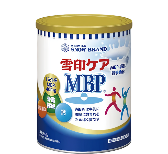 SNOW 雪印 CARE MBP®高鈣營養奶粉, 840g, 1罐
