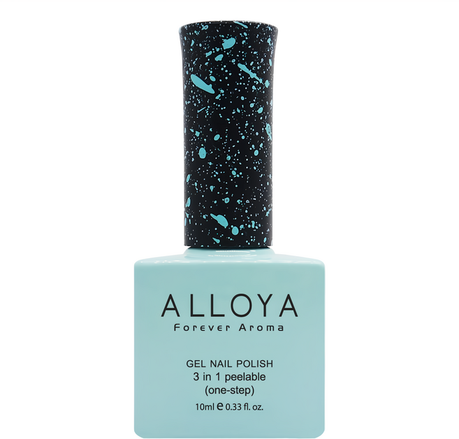 ALLOYA 愛若雅 居家一步光療甲油膠, V141 晨曦中的歐若拉晨曦粉, 10ml, 1瓶