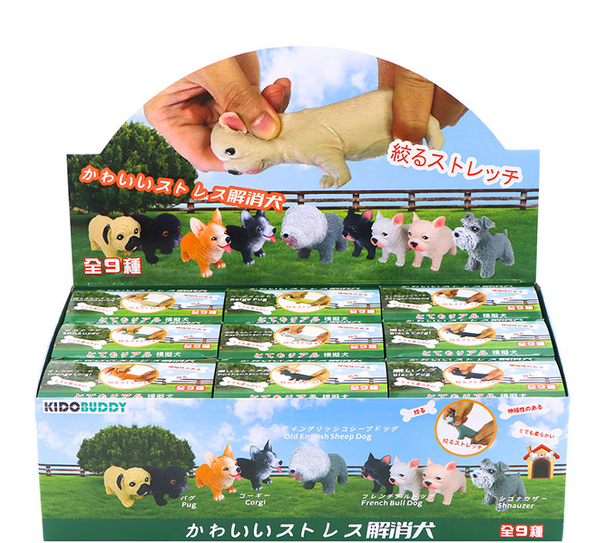KIDO BUDDY 紓壓犬 全9種, 1盒
