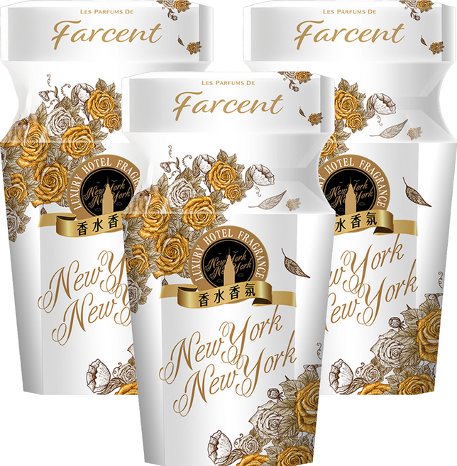 farcent 花仙子 香水消臭易 紐約春紛, 350ml, 3瓶
