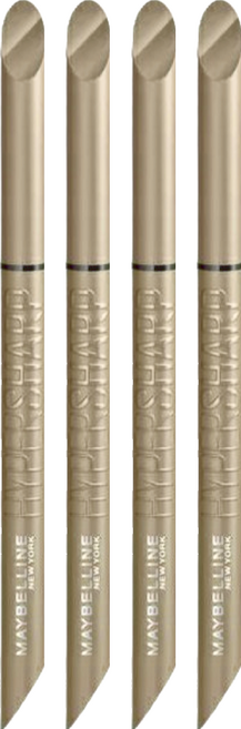 MAYBELLINE 媚比琳 台灣公司貨 36H極限持久激細抗暈眼線液 0.4g, 冷萃裸棕, 4件