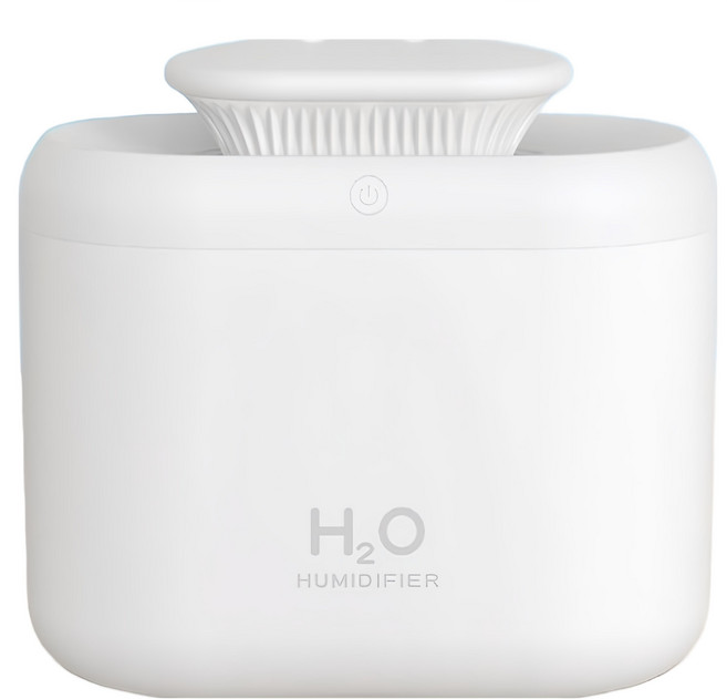 Couselect 雙頭噴霧水氧機/納米霧化加濕器/靜音香薰加濕器 3.3L, 白色, A12