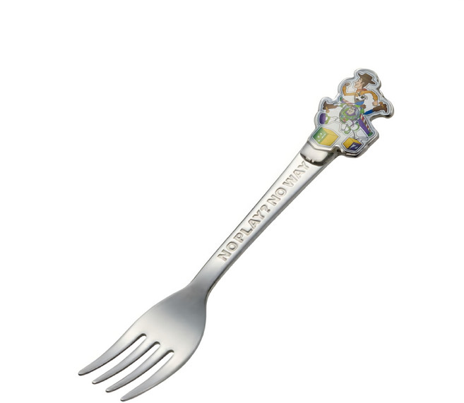 Skater 玩具總動員 兒童造型不鏽鋼叉子, 胡迪, 兒童叉, 1支