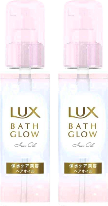 LUX 麗仕 Bath Glow 亮澤保水護髮油, 90ml, 2瓶