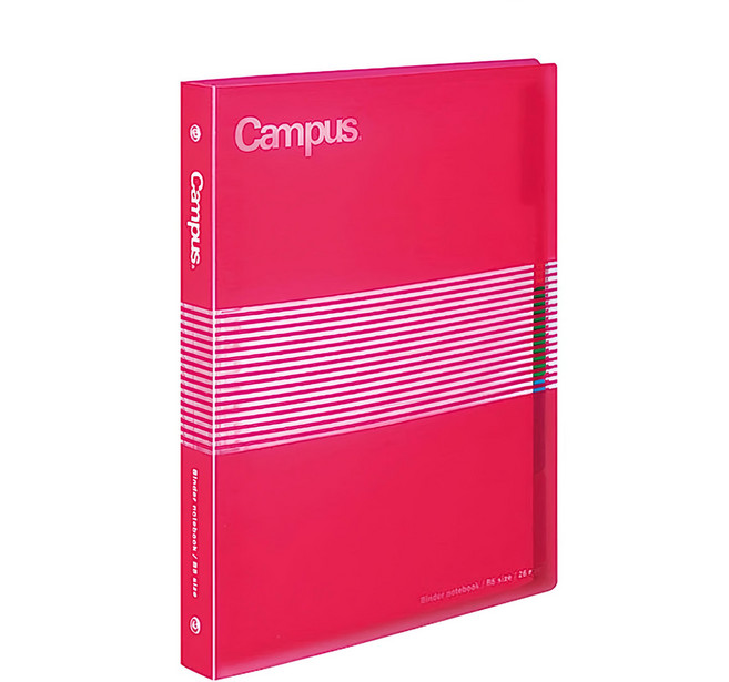KOKUYO 國譽 Campus26孔活頁夾 P334 1778, 1個, 桃紅