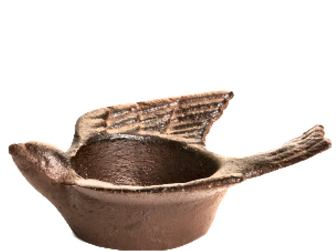 北歐鑄鐵飛鳥燭台 102mmx36mmx45mm 320g, 1個