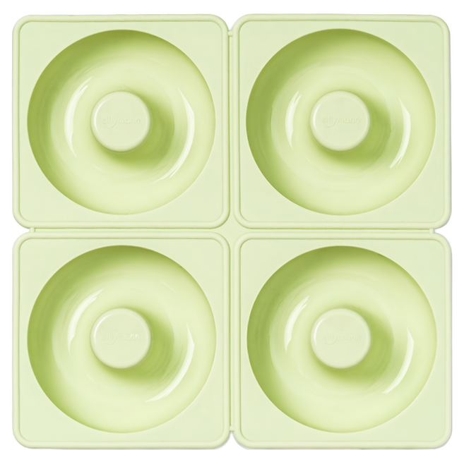 sillymann 矽膠甜甜圈烘焙模具 WSK4070 海荷線, 1個