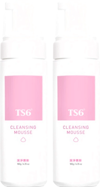 TS6 護一生 潔淨慕斯, 180ml, 2瓶