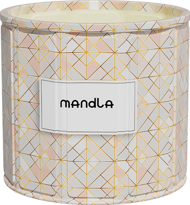 mAndLA 漫多拉 折疊收納免安裝泡澡桶 70 x 65cm 北歐粉白 100L 節省空間, 1個