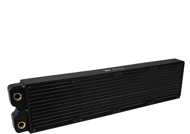 thermaltake 曜越 CLM 480 水冷 銅冷排 中厚度, 1個, 黑