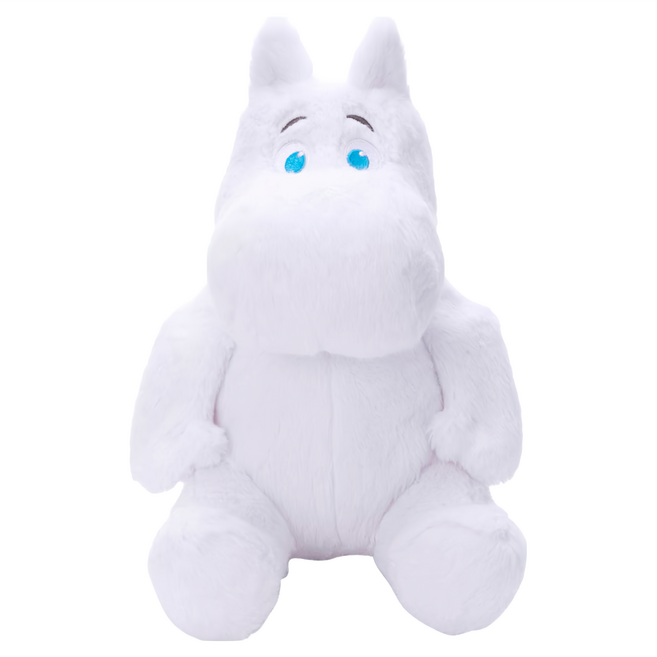 TAKARA TOMY MOOMIN 絨毛娃娃 23 x 18 x 21cm, MOOMIN 白色, 1個