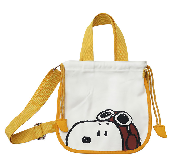 PEANUTS 史努比 側背包, 史努比 白色
