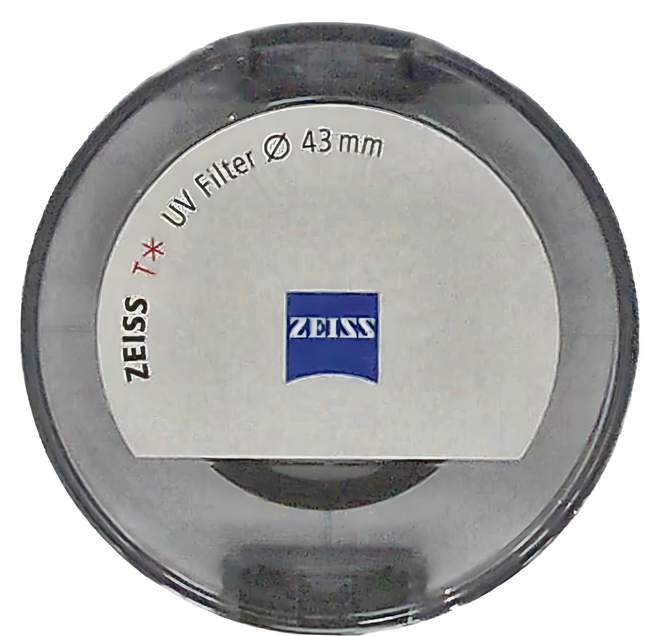 ZEISS 蔡司 T 鍍膜UV 濾鏡 43mm, 1970-243, 1個