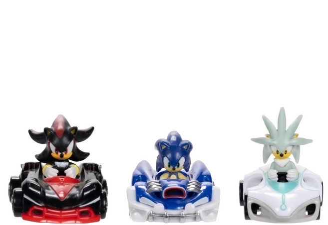 jakks PACIFIC 音速小子合金車 W7, 顏色隨機 音速小子合金車, 1個
