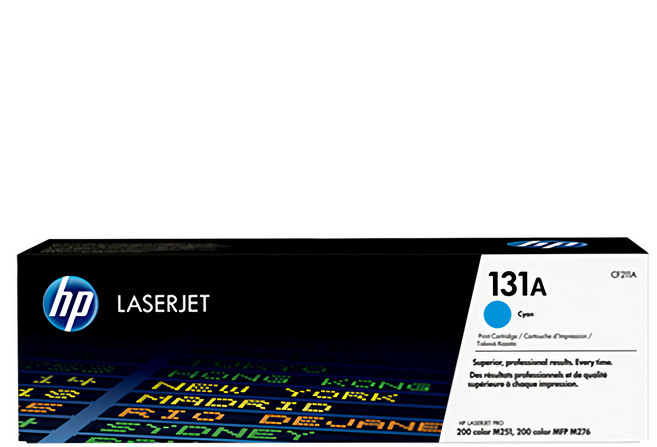hp 惠普 131A 碳粉匣 CF211A, 青藍色, 1個