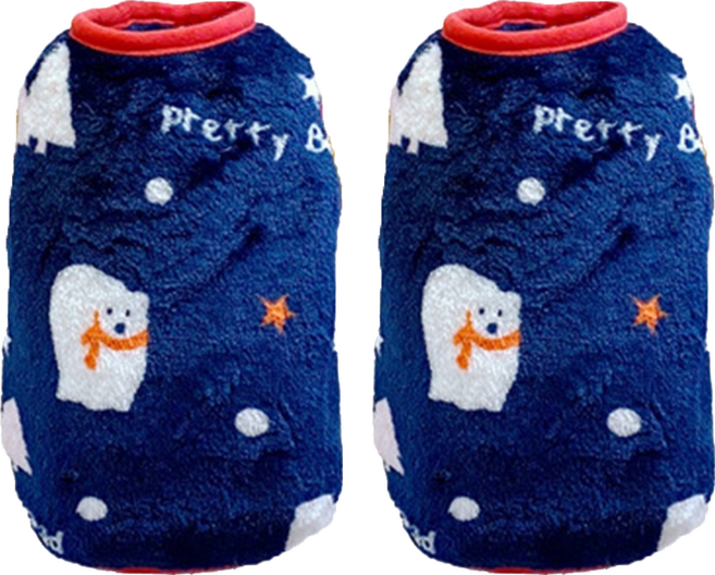 SassyDog 寵物保暖衣, 北極熊, 2件