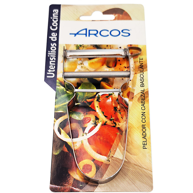 ARCOS 阿科斯 刮皮器 刀頭鋒利耐用 輕鬆削皮 適用多種蔬果 廚房必備, 600001, 1個