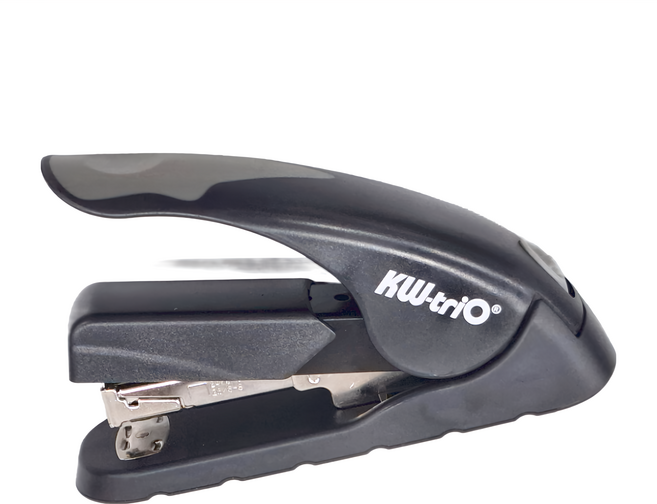 KW-triO 堡勝企業 NO.3省力訂書機60% 05618-GB, 灰黑色, 1個