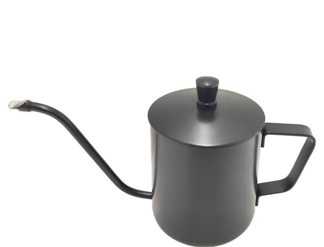 卡特屋 不鏽鋼咖啡手沖壺 有蓋, 壺身 + 壺蓋, 350ml, 1個