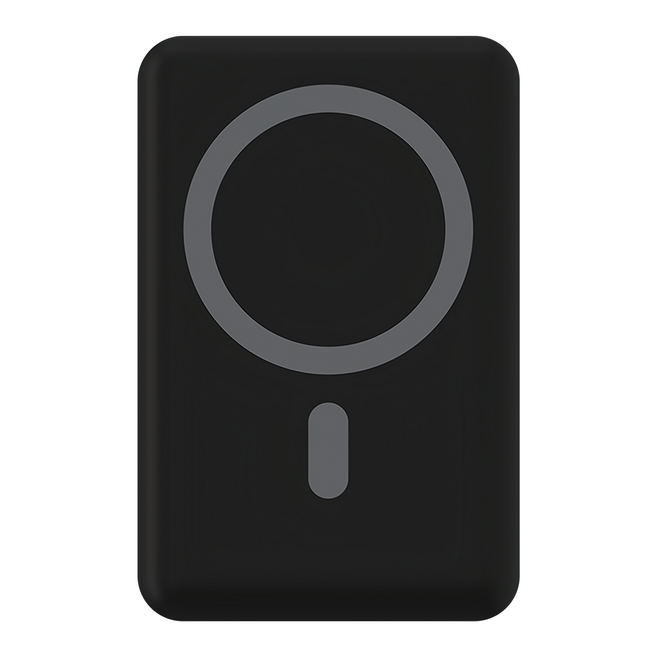 Mophie essentials Snap + Powerstation 10K 磁吸便攜行動電源 10000mAh 支援高達15W無線充電, 黑色