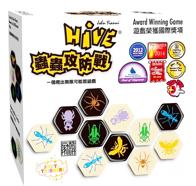 JOLLY THINKERS 空中棋園 蟲蟲攻防戰 8歲以上, 1盒