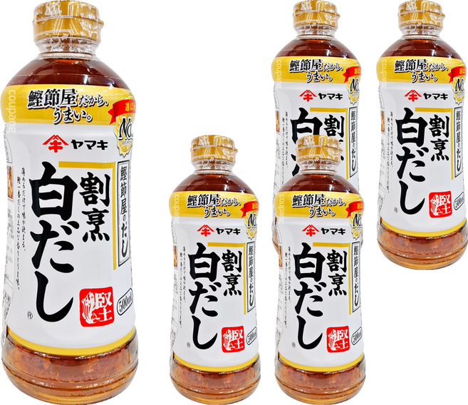 Yamaki 雅媽吉 鰹魚淡色濃縮高湯, 500ml, 5瓶