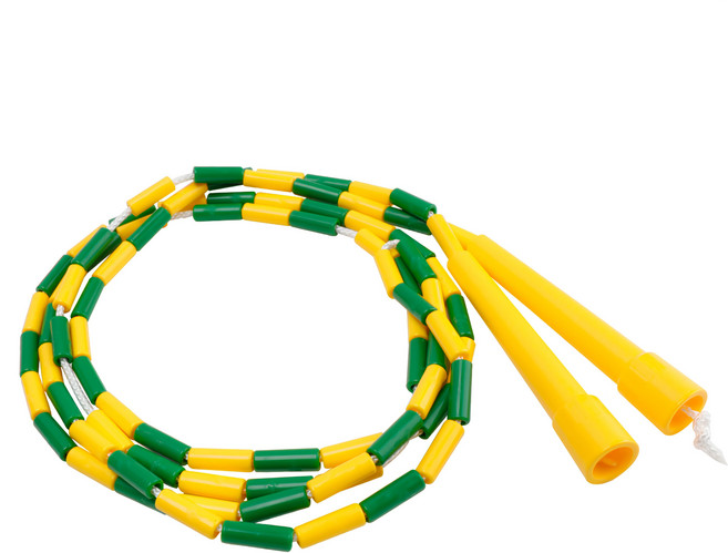 Ksy 兒童跳繩, 綠色+黃色, 1條