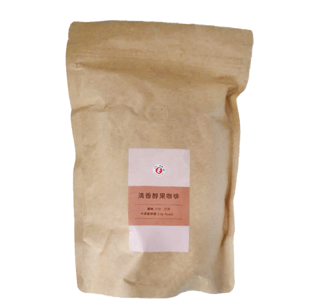 樂活E棧 清香醇果曼巴咖啡豆, 原豆無研磨, 454g, 1包