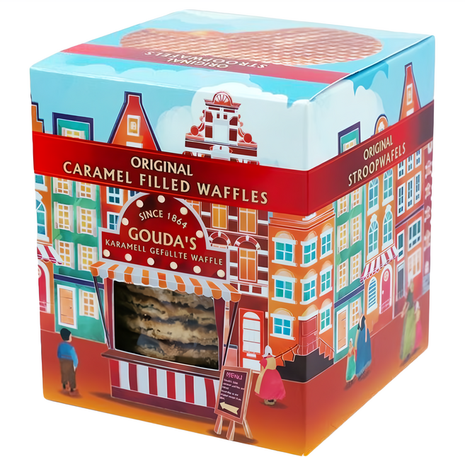 GOUDA'S 荷蘭傳統糖漿煎餅, 400g, 1盒
