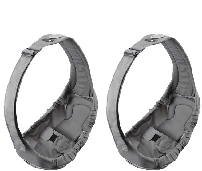 YODA 優的寶貝 橫抱式嬰兒背帶, 淡雅灰