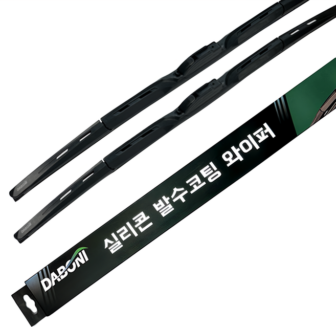 DABONI 奧迪獨家矽膠防水塗層混合雨刷2件組轉接器 黑色, B2-1 Q5/SQ5/RSQ5/-8R 2008年~2017年