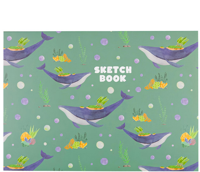 conifer 綠的事務 柔伊插畫Ⅳ 繪圖本 IT271623 海底之夢 空白內頁, 16K(18.7 x 25.8cm), 40張, 1本