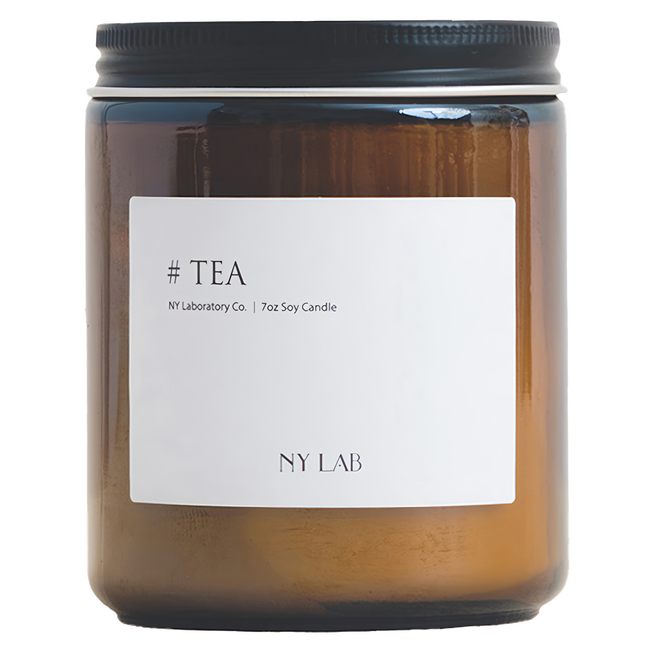 NY LAB 紐約實驗室 手工香氛蠟燭 7.2 x 9.3cm, Tea 茶米聖歌, 420g, 1罐