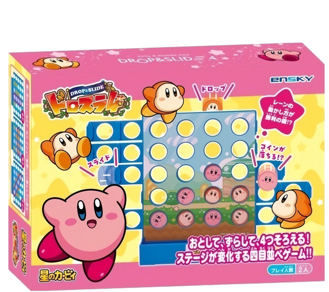 Nintendo 任天堂 卡比四子棋遊戲, 1個, 卡比