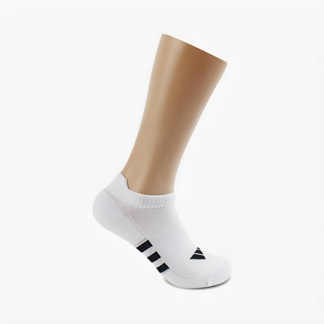 adidas 愛迪達 HT3449 PRF CUSH LOW 3P XL 運動襪, 白色, 3雙