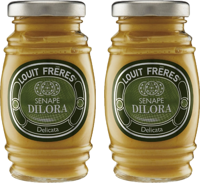 LOUIT FRERES 路易斐烈 迪洛拉芥末醬, 130g, 2罐