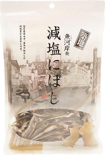 藤澤商事 築地減鹽沙丁魚, 1包, 100g, 沙丁魚