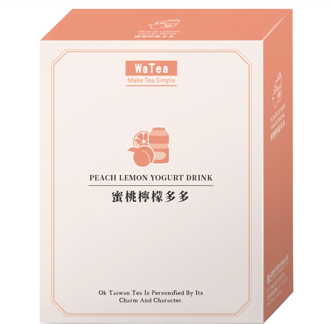 歐可茶葉 蜜桃檸檬多多, 24g, 7包, 1盒
