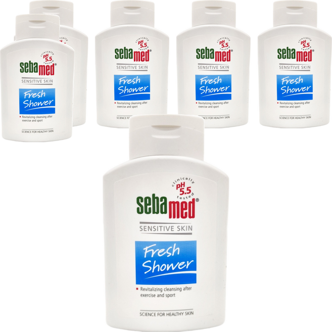 sebamed 施巴 運動沐浴乳 活力麝香, 200ml, 6瓶