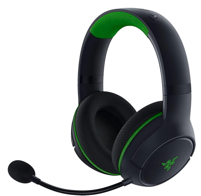 RAZER 雷蛇 Kaira X 頭戴有線電競耳機 XBOX專用 50MM驅動單體, 黑色