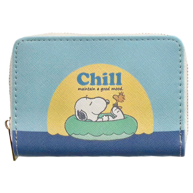 PEANUTS 史努比 好心情 短夾
